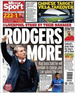 Mirrror sport 21.04.15