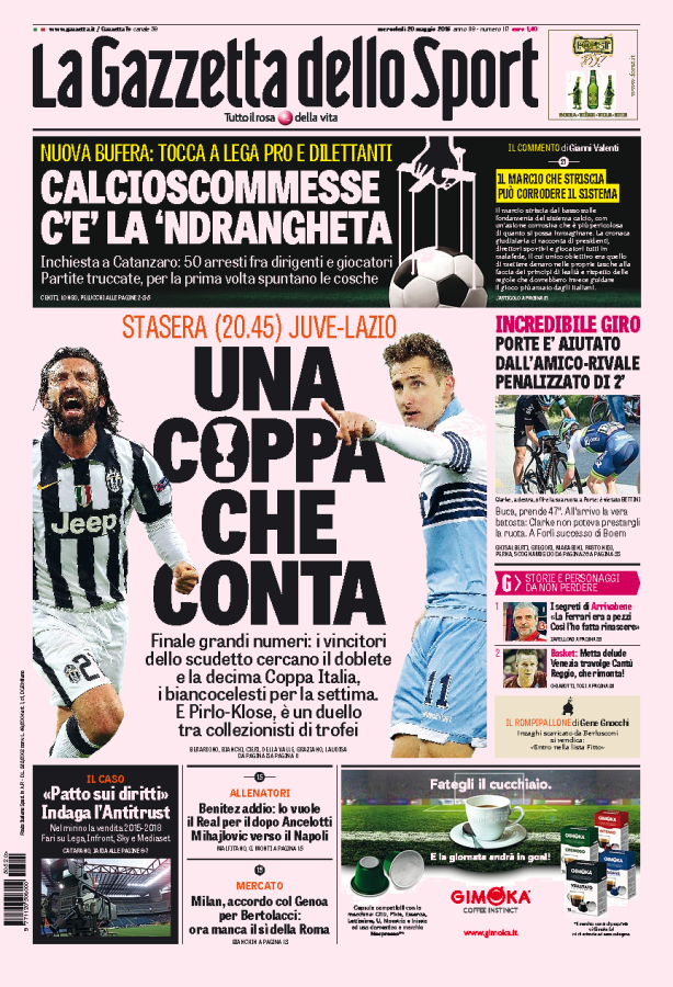 Gazzetta 20.05.15