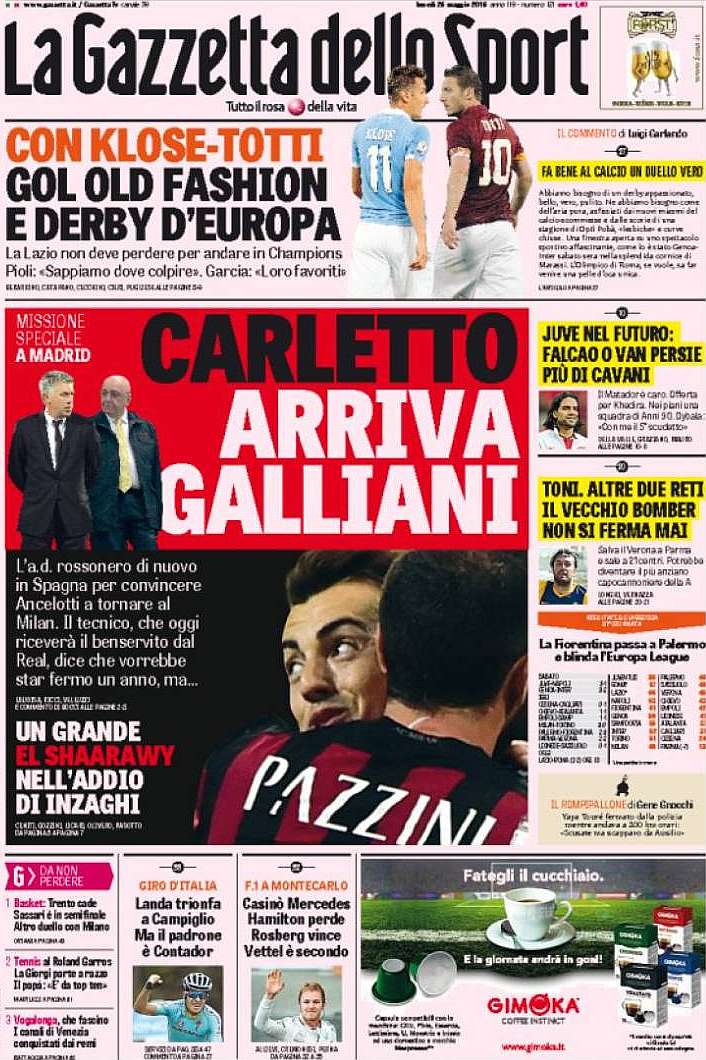 Gazzetta 25.05.15