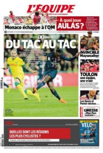 L'Equipe 04.05.15