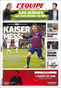 L'Equipe 07.05.15