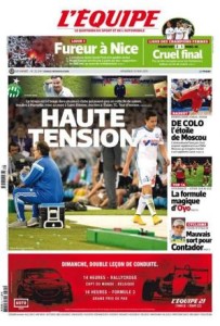 L'Equipe 15.05.15