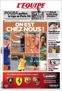 L'Equipe 26.05.15