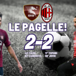 Le pagelle di Salernitana-Milan 2-2: Pareggio ed infortuni…ancora!