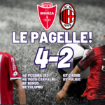 Le pagelle di Monza-Milan 4-2: Sconfitta al turnover!