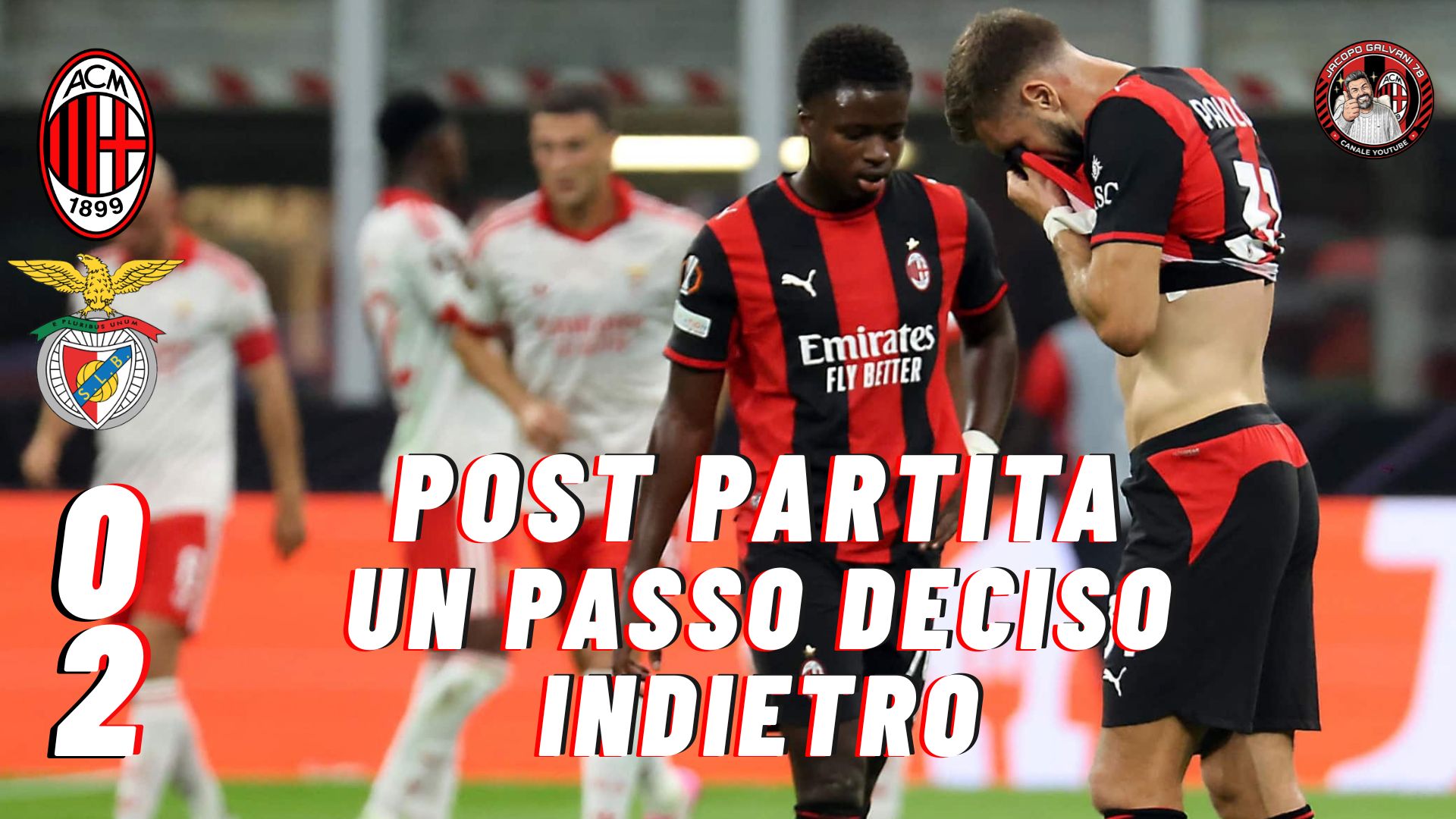 post partita Un passo deciso indietro
