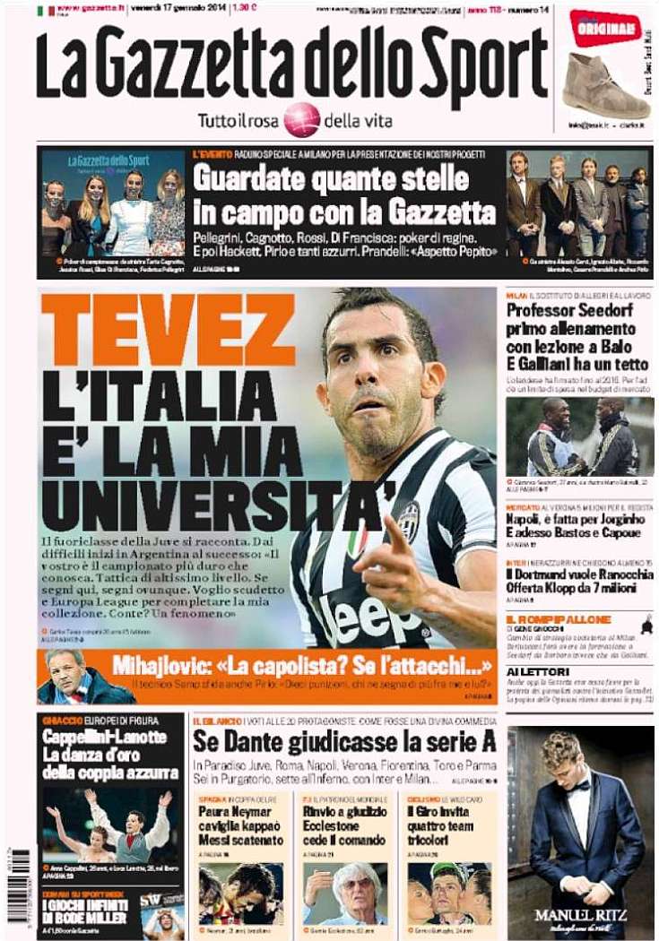 Gazzetta 17.01.14