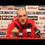 Bologna, Ballardini in conferenza: “C’è rabbia, non meritavamo la sconfitta. Non mi piace il Milan e vi spiego il perchè”