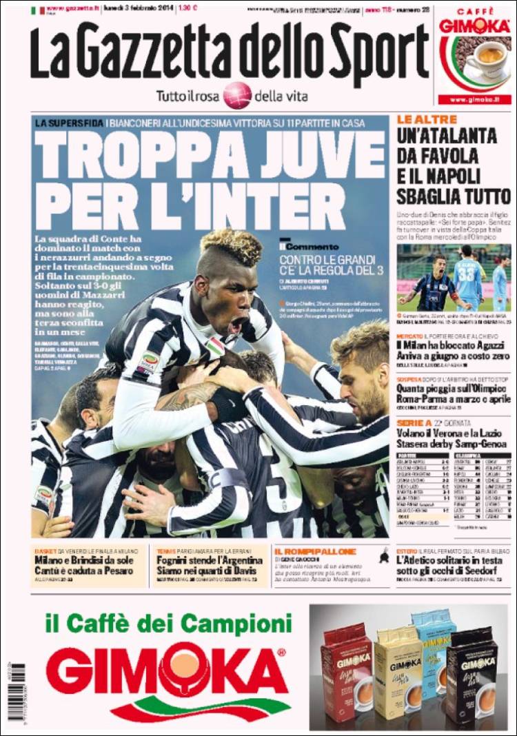 Gazzetta 03.02.14