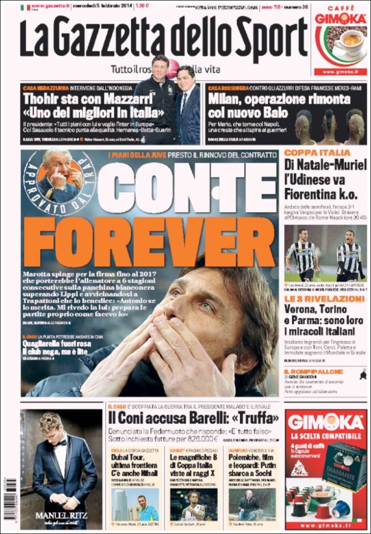 Gazzetta 05.01.14