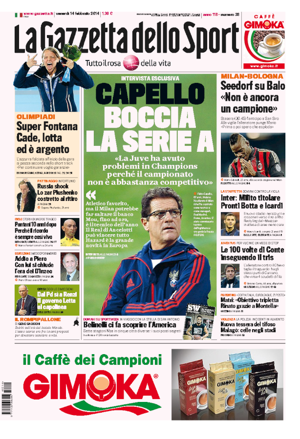 Gazzetta 14.02.14
