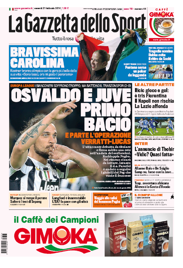 Gazzetta 21.02.14