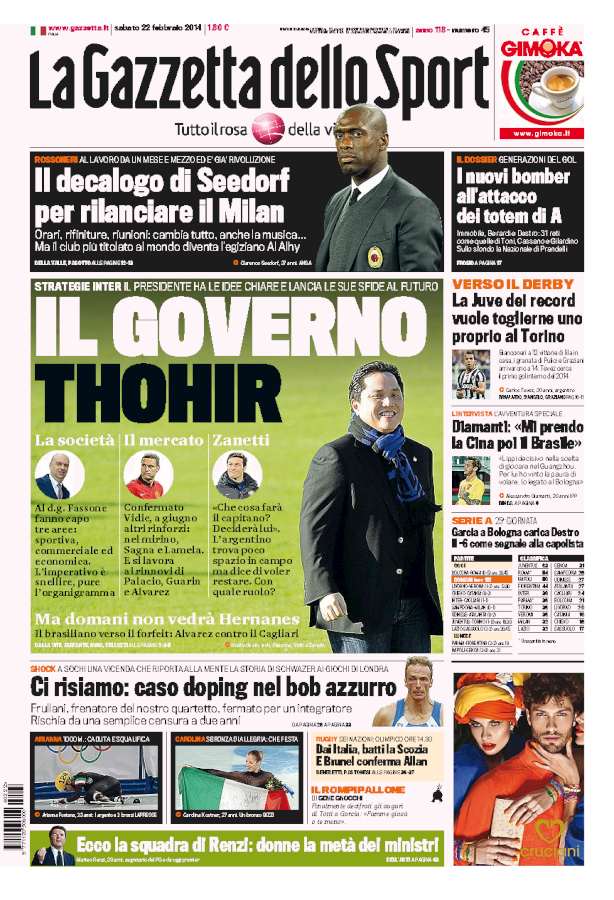 Gazzetta 22.02.14