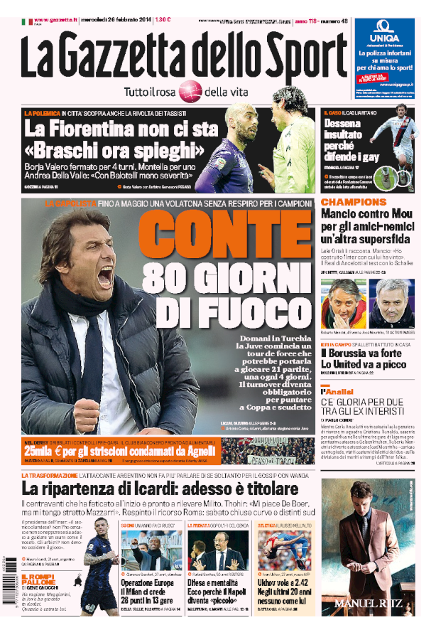 Gazzetta 26.02.14