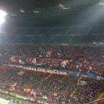 FOTO – La sciarpata della Curva Sud Milano