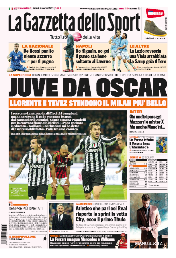 Gazzetta 03.03.14