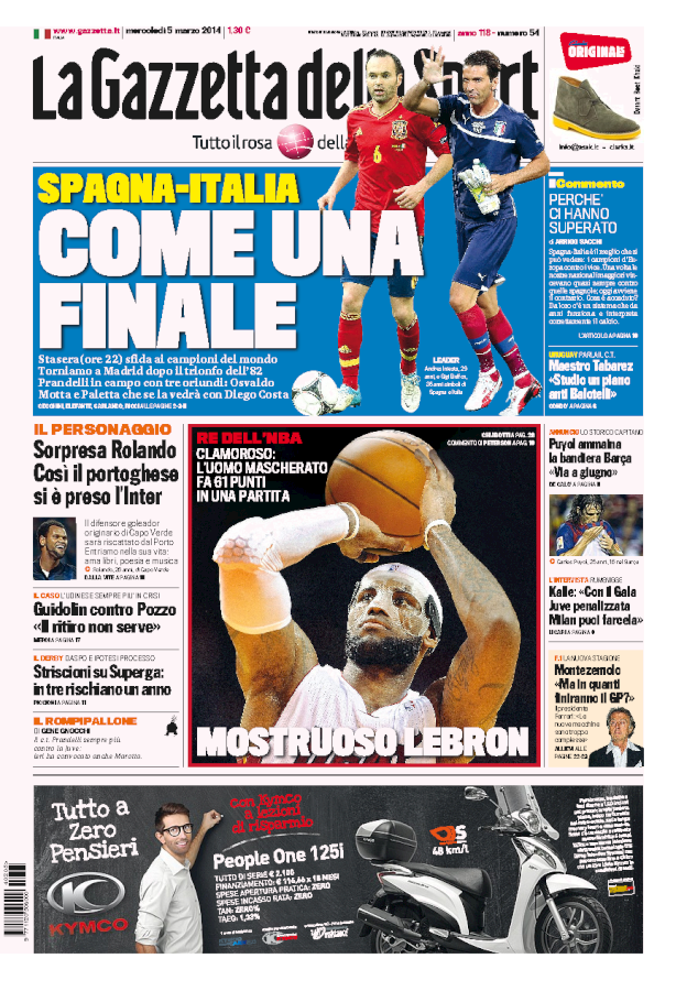 Gazzetta 05.03.14