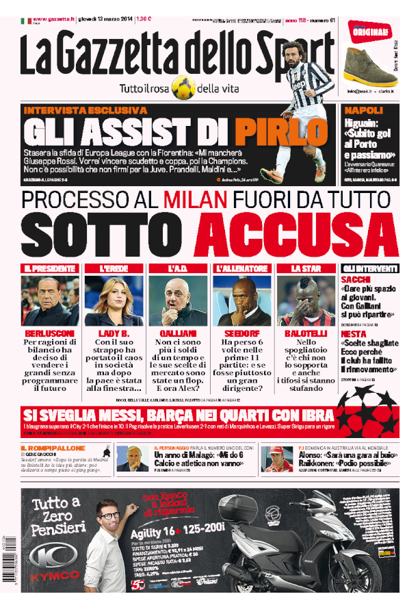 Gazzetta 13.03.14