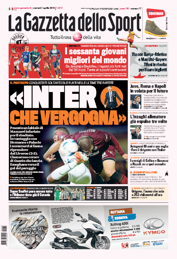 Gazzetta 01.04.14