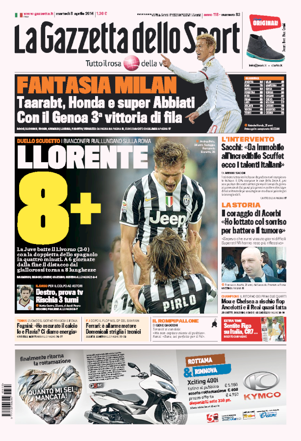 Gazzetta 08.04.14