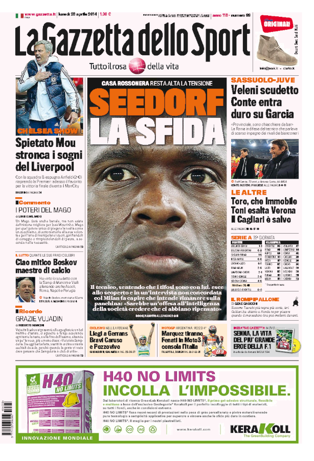 Gazzetta 28.04.14