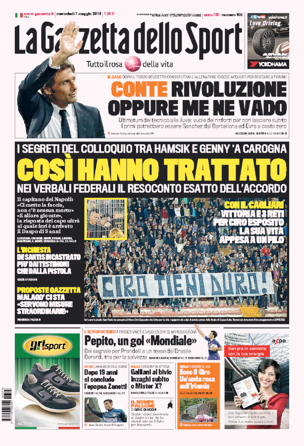 Gazzetta 07.05.14