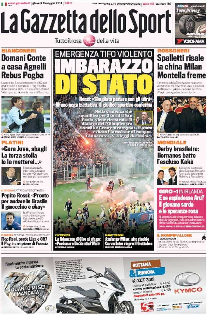 Gazzetta 08.05.14