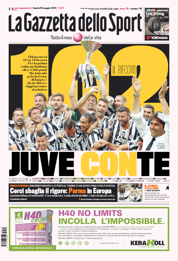 Gazzetta 19.05.14