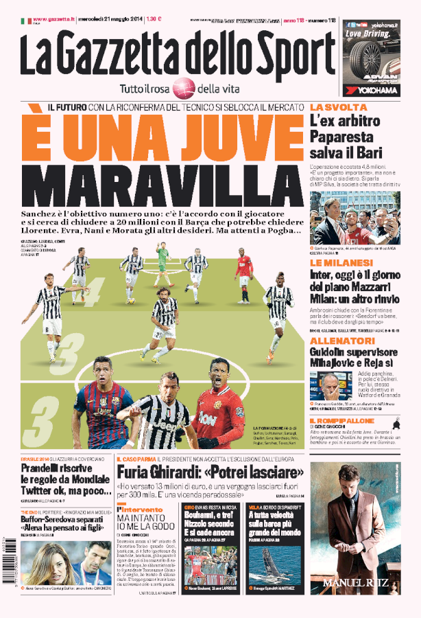 Gazzetta 21.05.14
