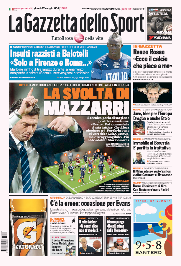Gazzetta 22.05.14
