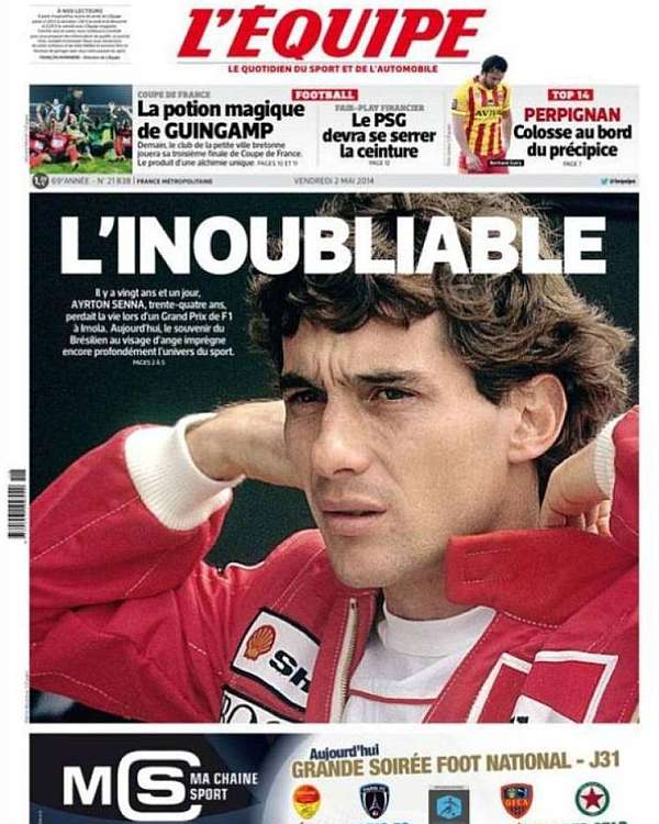 L'Equipe 02.05.14