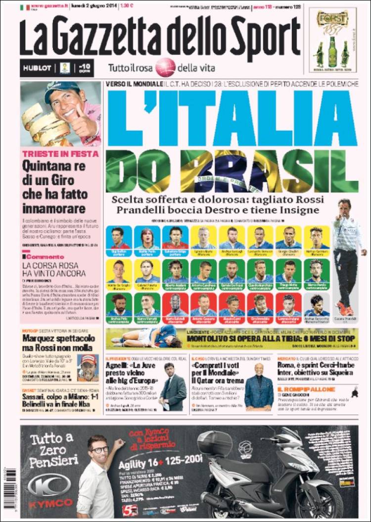 Gazzetta 02.06.14