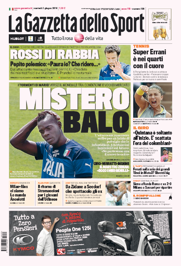 Gazzetta 03.06.14
