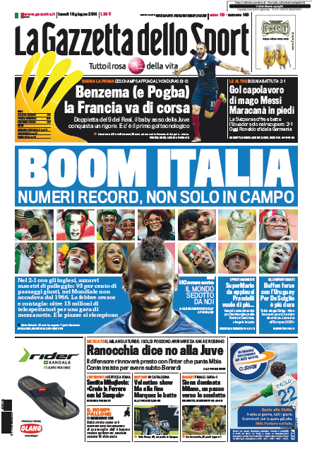 Gazzetta 16.06.14