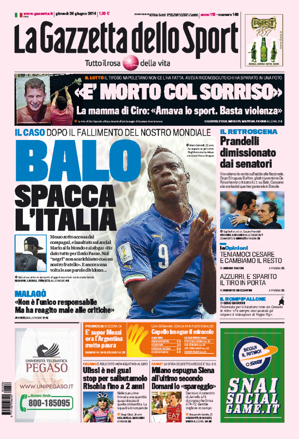 Gazzetta 26.06.14