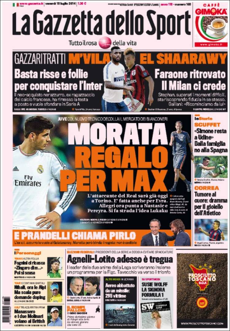 Gazzetta 18.07.14