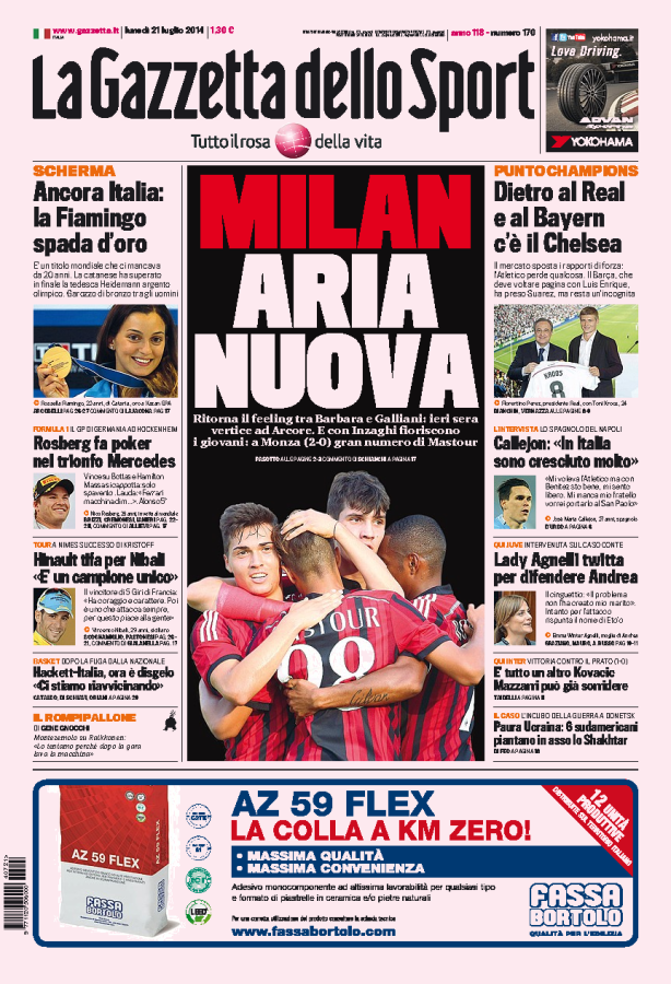 Gazzetta 21.07.14