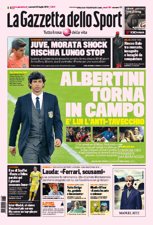 Gazzetta 22.07.14