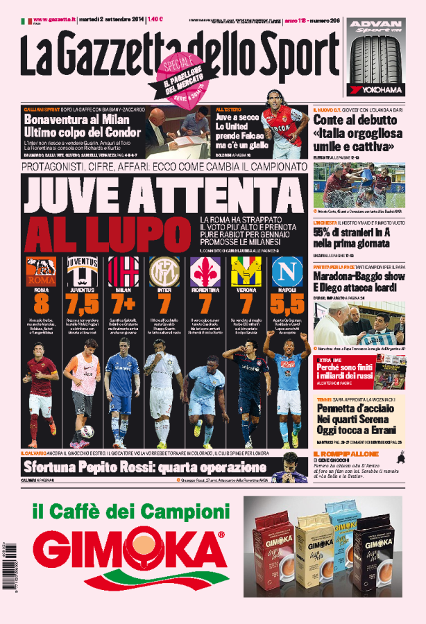 Gazzetta 02.09.14