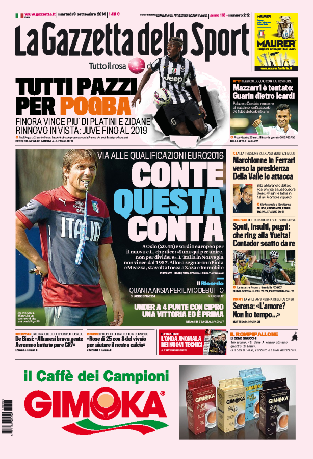Gazzetta 09.08.14