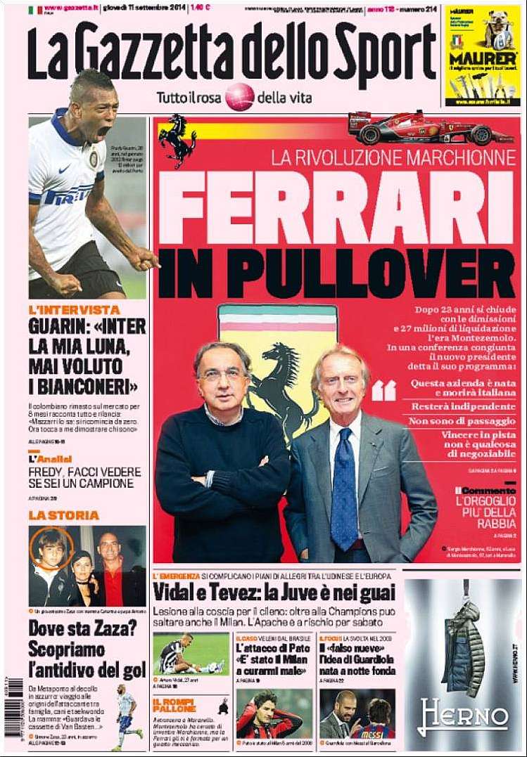 Gazzetta 11.09.14