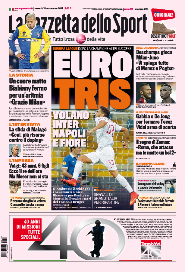 Gazzetta 19.09.14