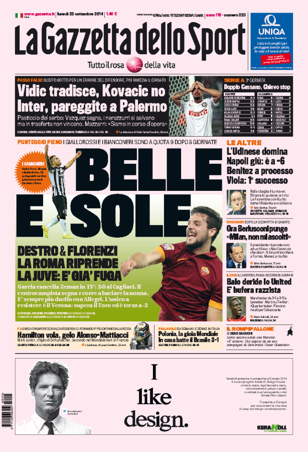 Gazzetta 22.09.14