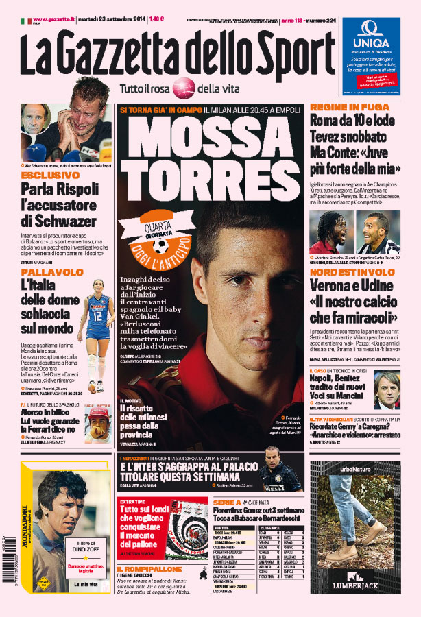 Gazzetta 23.09.14