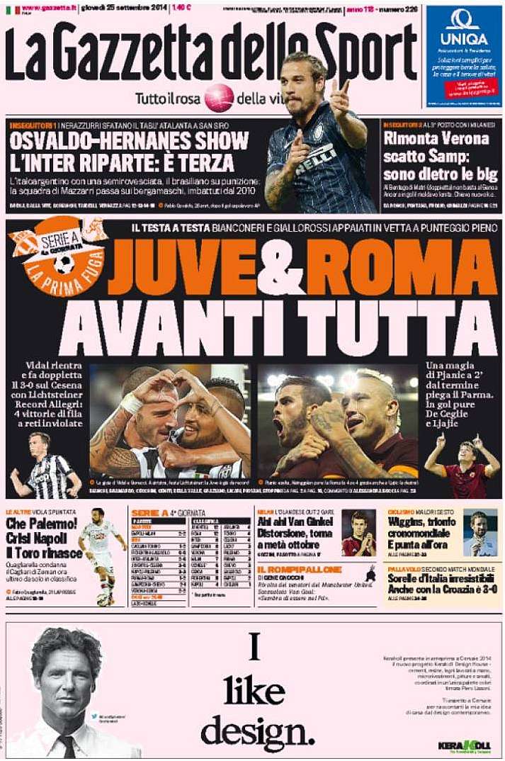 Gazzetta 25.09.14