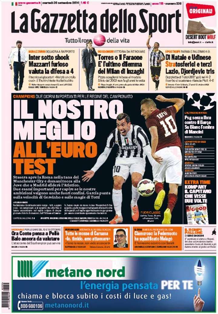 Gazzetta 30.09.14