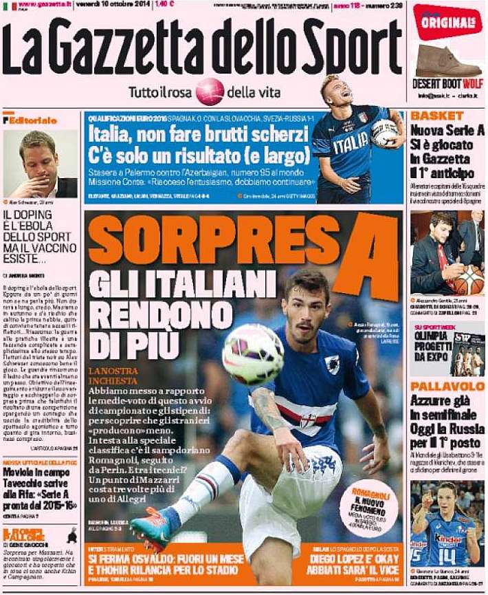 Gazzetta 10.10.14