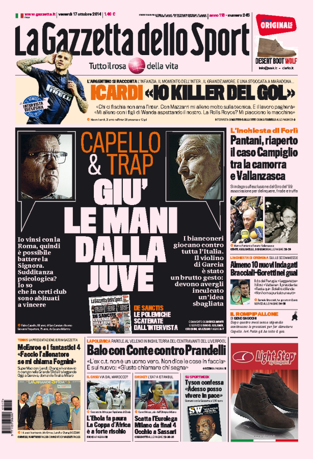 Gazzetta 17.10.14