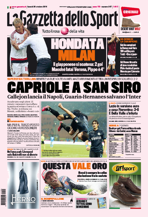 Gazzetta 20.10.14