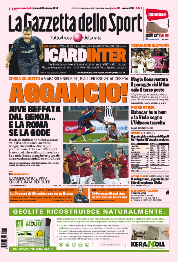 Gazzetta 30.10.14